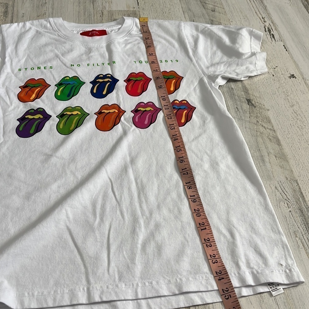 Rolling Stones 2019 No Filter Tour Tee Size XS - Picture 6 of 8